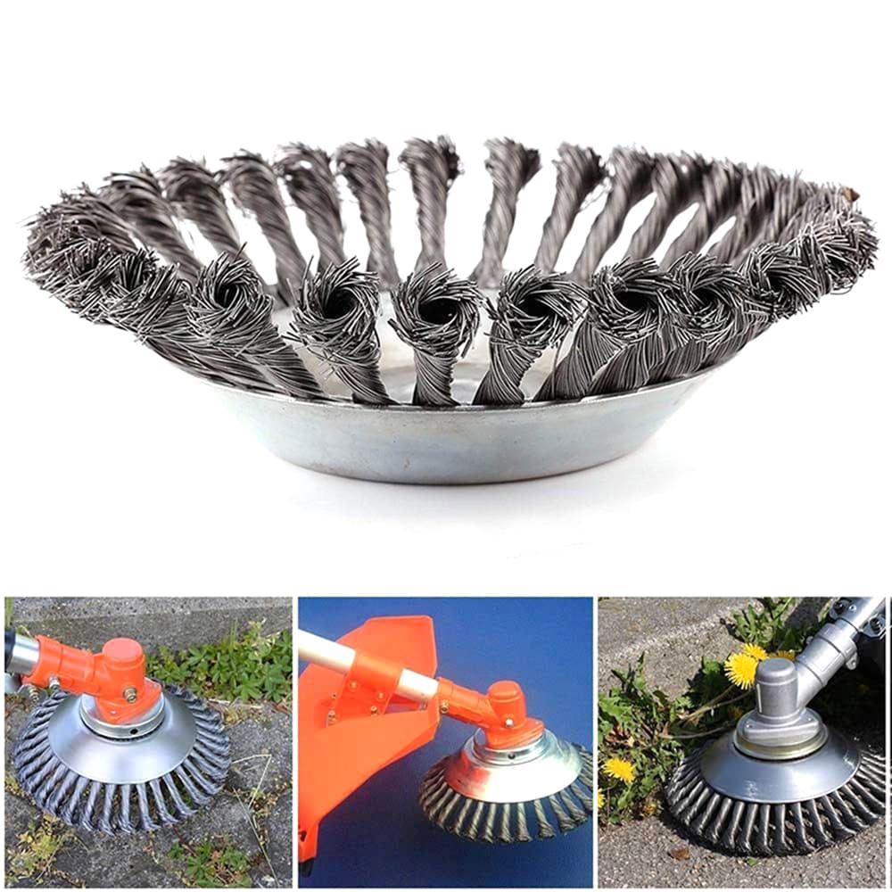 Stålbørste Flaterengjøring 15cm