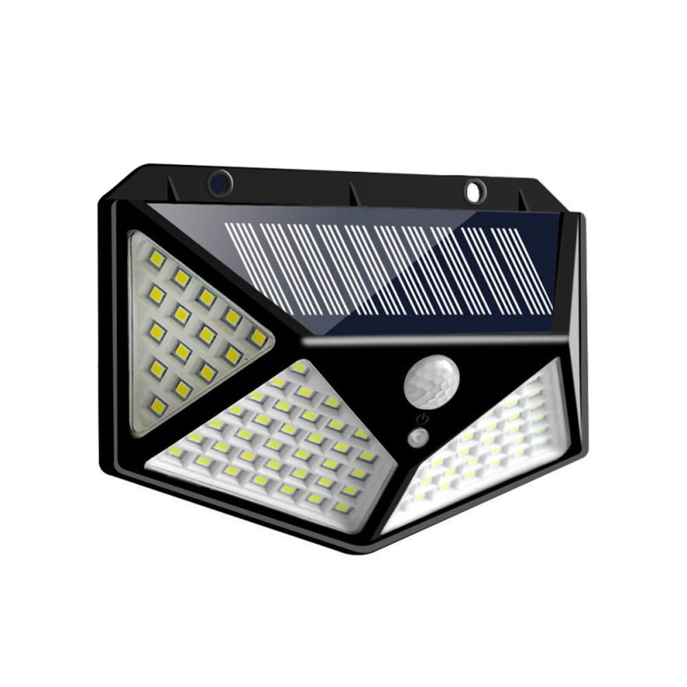 Solcellelampe Vegg 100 LED