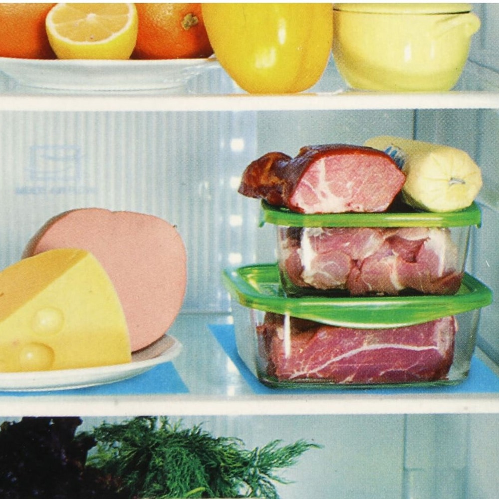 Frisk-mat-matte for kjøleskap
