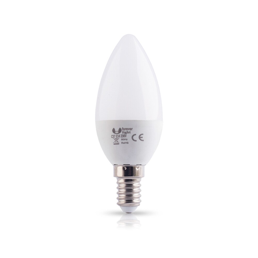 LED-Pære E14 C37 6W 230V 3000K 480lm