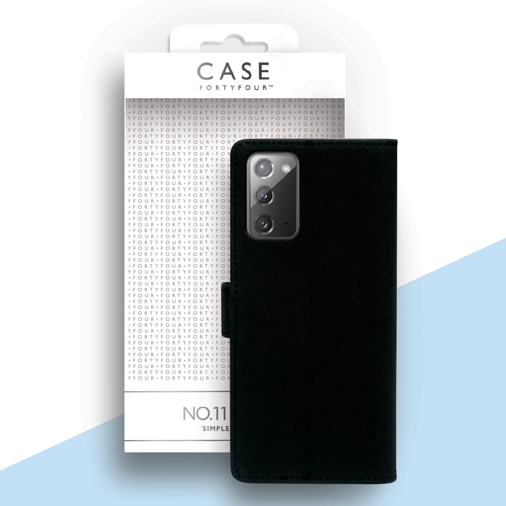 Case FortyFour No.11 Samsung Galaxy Note 20 - Svart