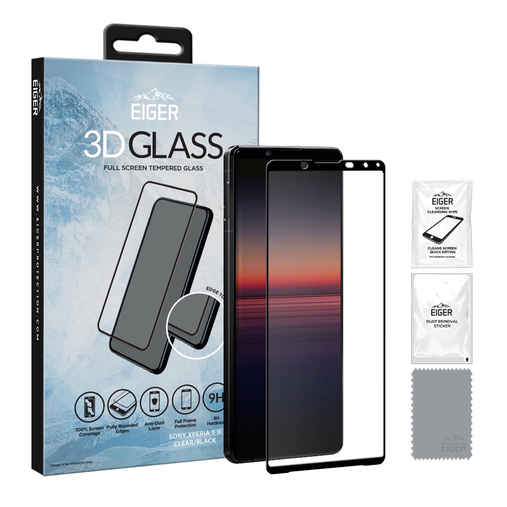 Eiger Glas Skjermbeskyttelse Sony Xperia 1 II