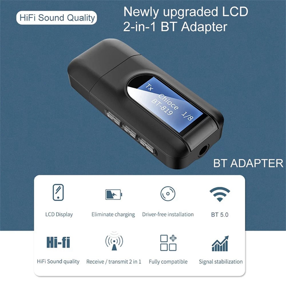 Bluetooth Adapter med LED