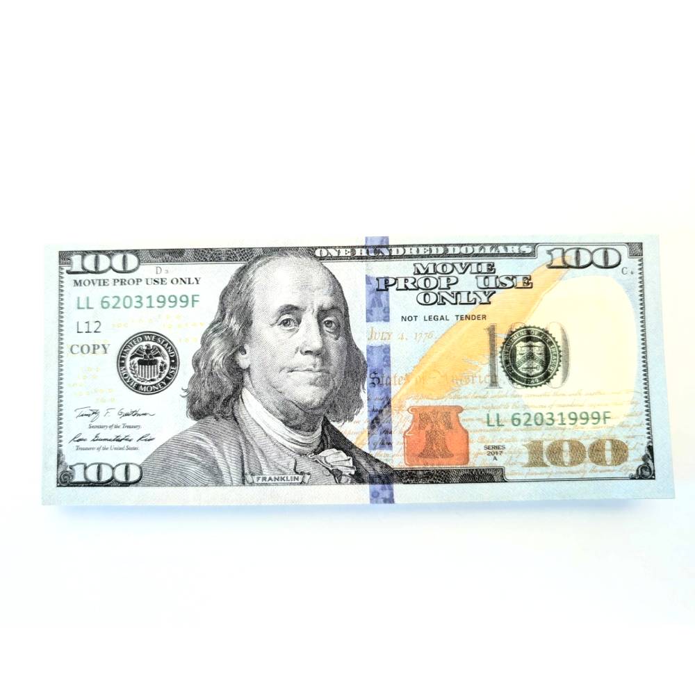 Hundredollarsedler 100-pk