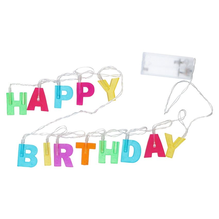 LED-Slynge Happy Birthday