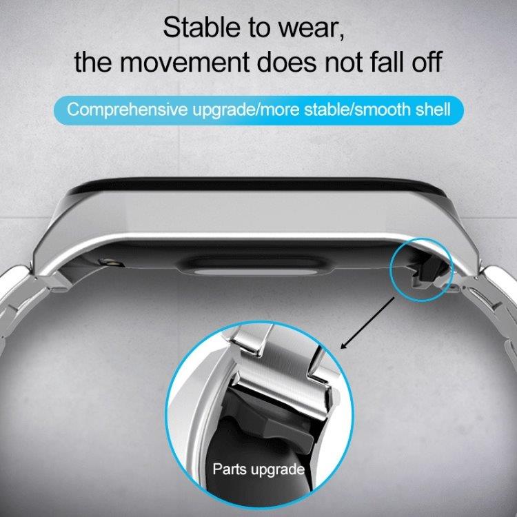 Metallarmbånd til Xiaomi Mi Bånd 4 / 3 Sølv