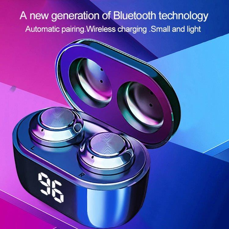 A6 True Wireless Bluetooth 5.0 Headset med ladedeksel