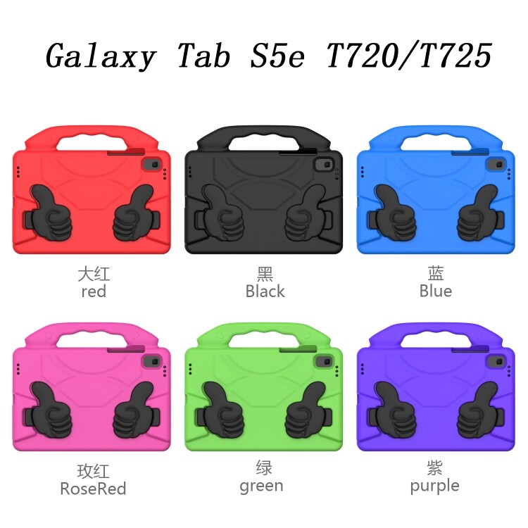 Beskyttelsedeksel med stativ Samsung Galaxy Tab S5e 10.5 T720 Svart