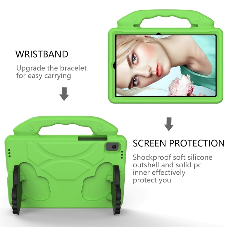 Beskyttelsedeksel med stativ Samsung Galaxy Tab S5e 10.5 T720 Grønn