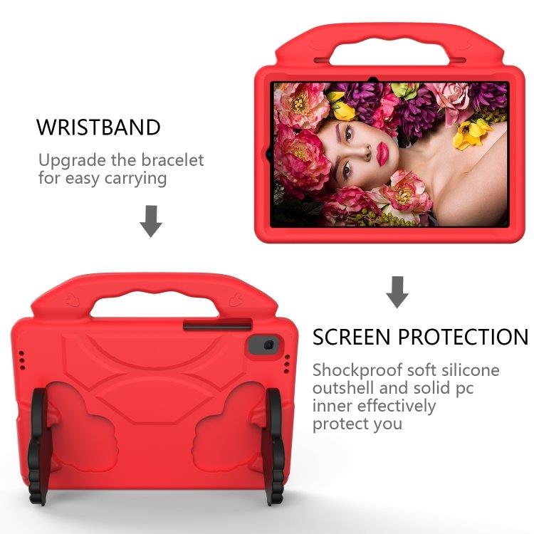 Beskyttelsedeksel med stativ Samsung Galaxy Tab S5e 10.5 T720 Rød