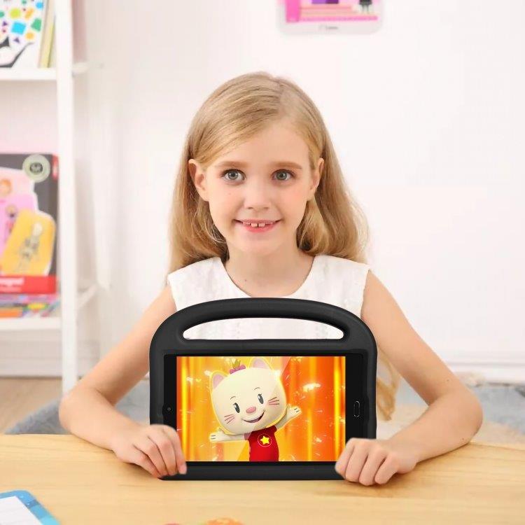 Beskyttelsedeksel med stativ til Huawei MediaPad M3 8 for barn Svart