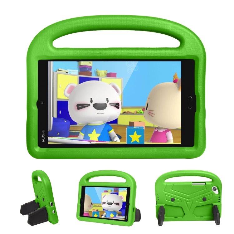 Beskyttelsedeksel med stativ til Huawei MediaPad M3 8 for barn Grønn