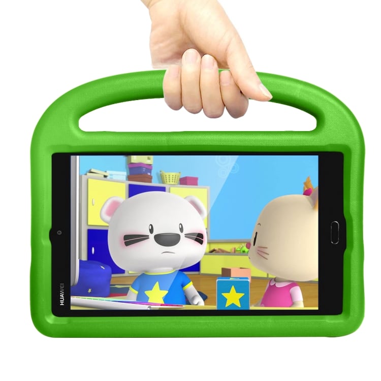 Slagsikkert deksel til Huawei MediaPad T3 8.0 for barn Grønn