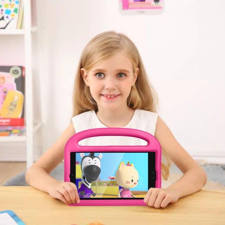 Slagsikkert deksel til Huawei MediaPad T3 8.0 for barn Rosa