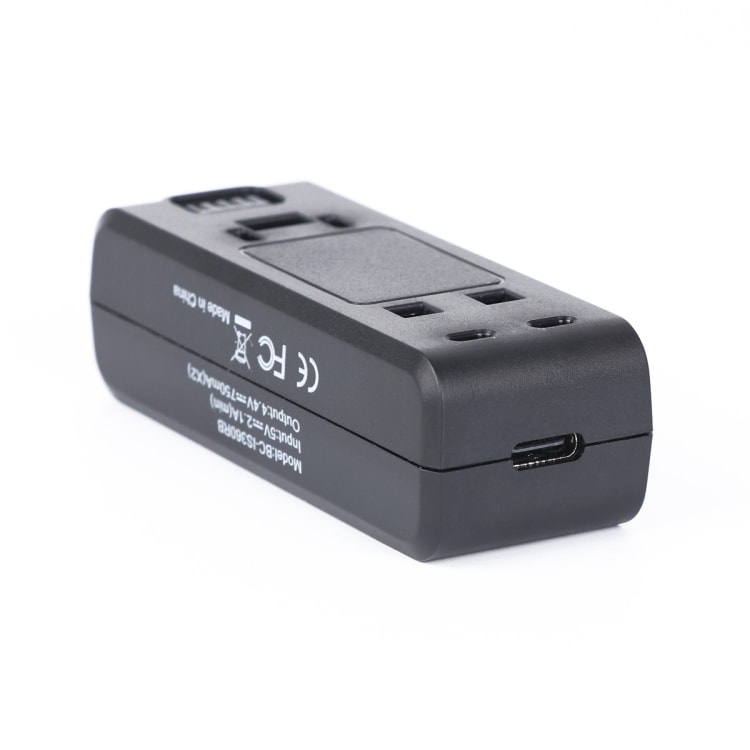 Dobbelsidig batterilader for Insta360 One R Svart