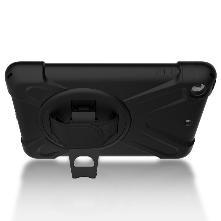 Slagbeskyttelse i silikon med håndtak til iPad Mini 3 & 2 & 1 Svart