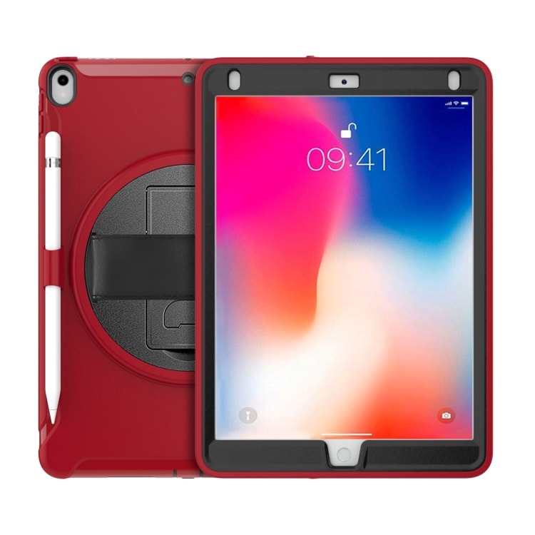 Roterbart beskyttende deksel til iPad Pro 10.5 inch Rød