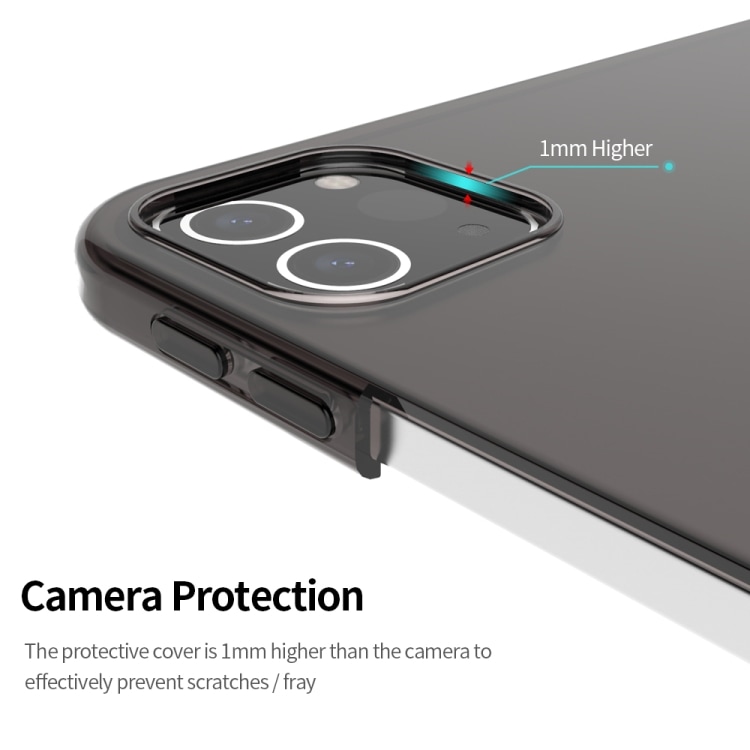 Slagsikkert beskyttelsedeksel til iPad Pro 12.9 inch 2020 Gjennomsiktig