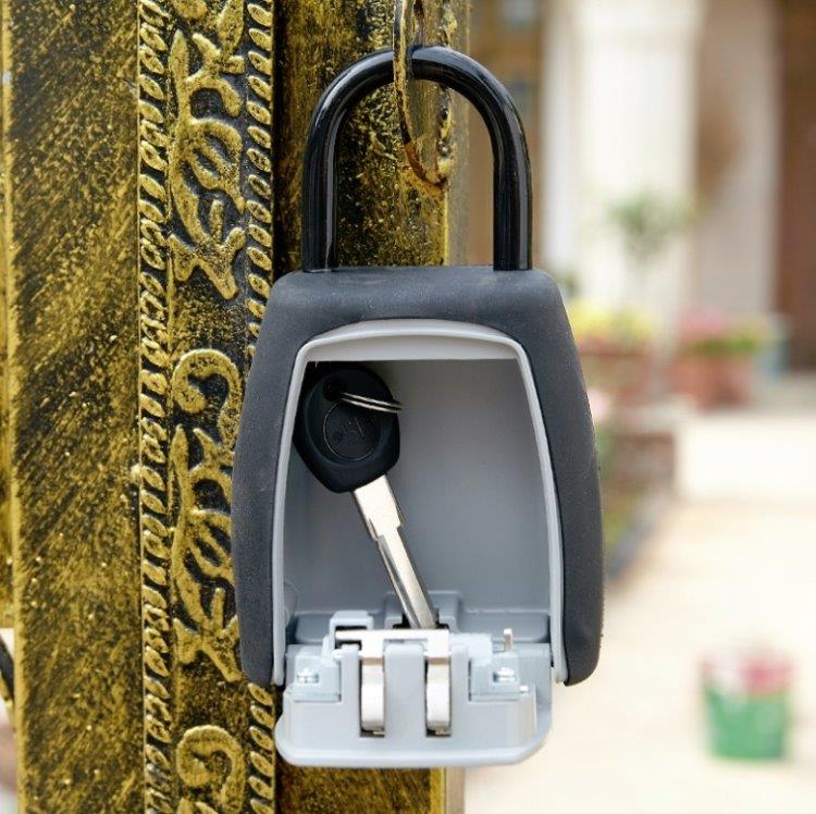 Henglås med tallkode for å trygt låse inn nøkler