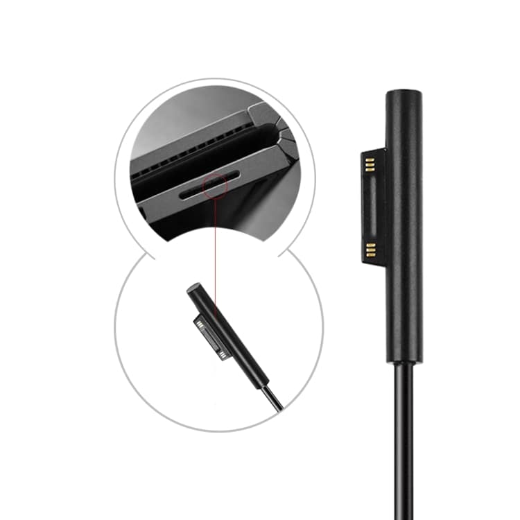 USB-C til 6 pin adapter for Microsoft Surface Pro