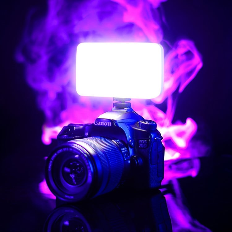 Portabel lyssettning med dimmer for fotografering