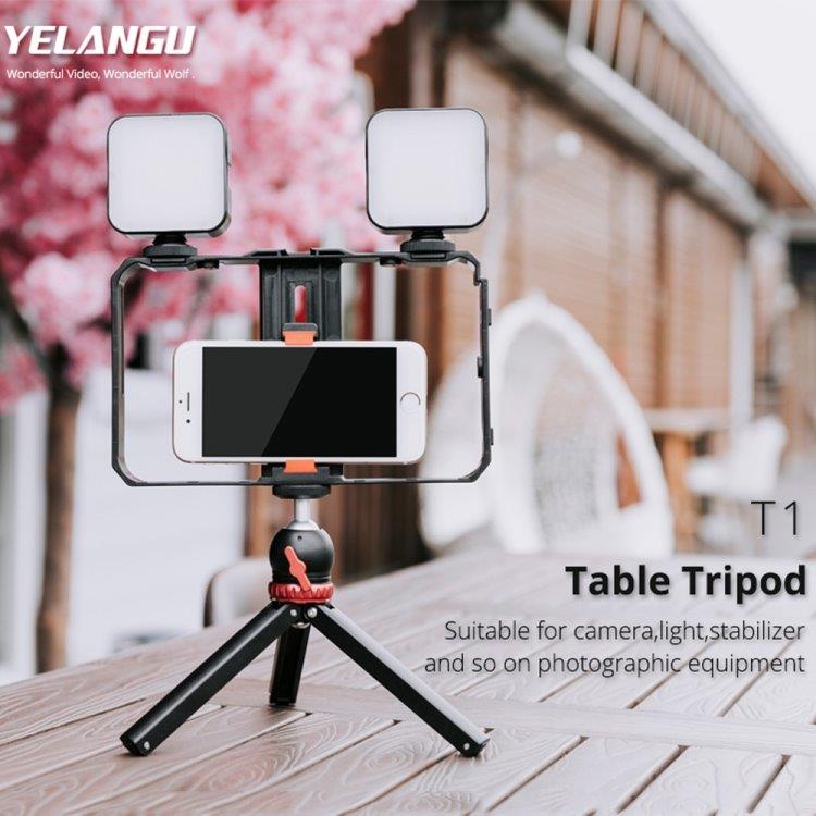 Kompakt og lite stativ for digitalkamera med 360 graders rotasjon