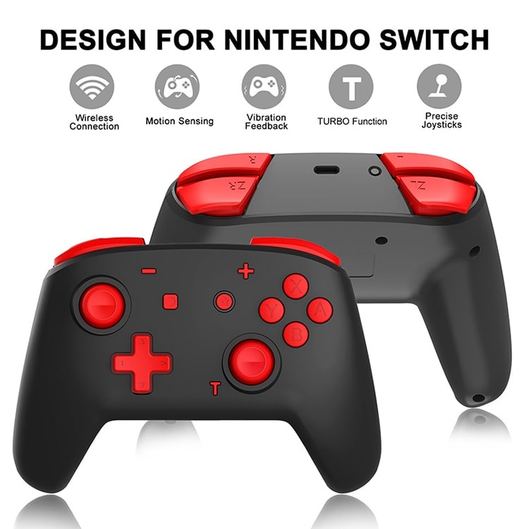 Håndkontroll til Nintendo Switch Svart/Rød