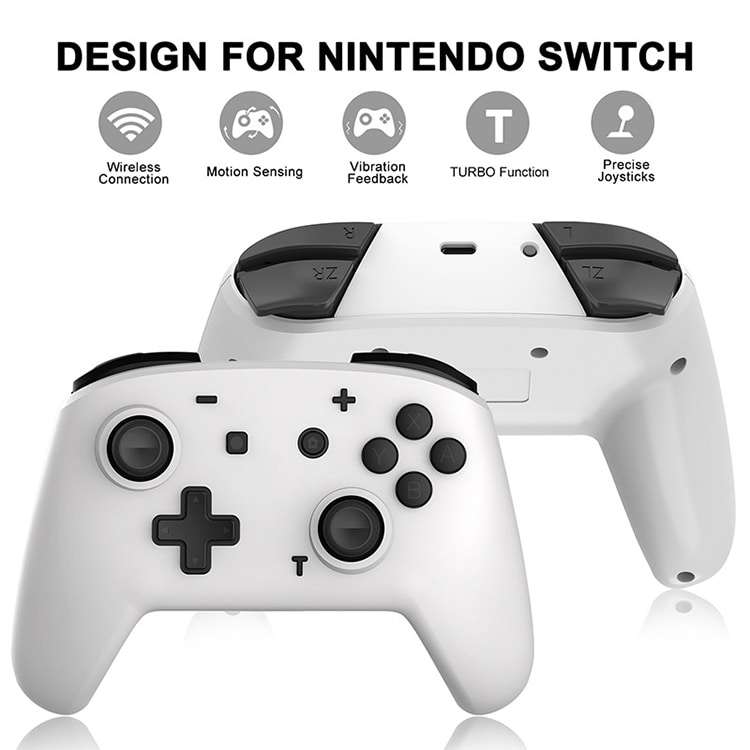 Håndkontroll til Nintendo Switch Hvit