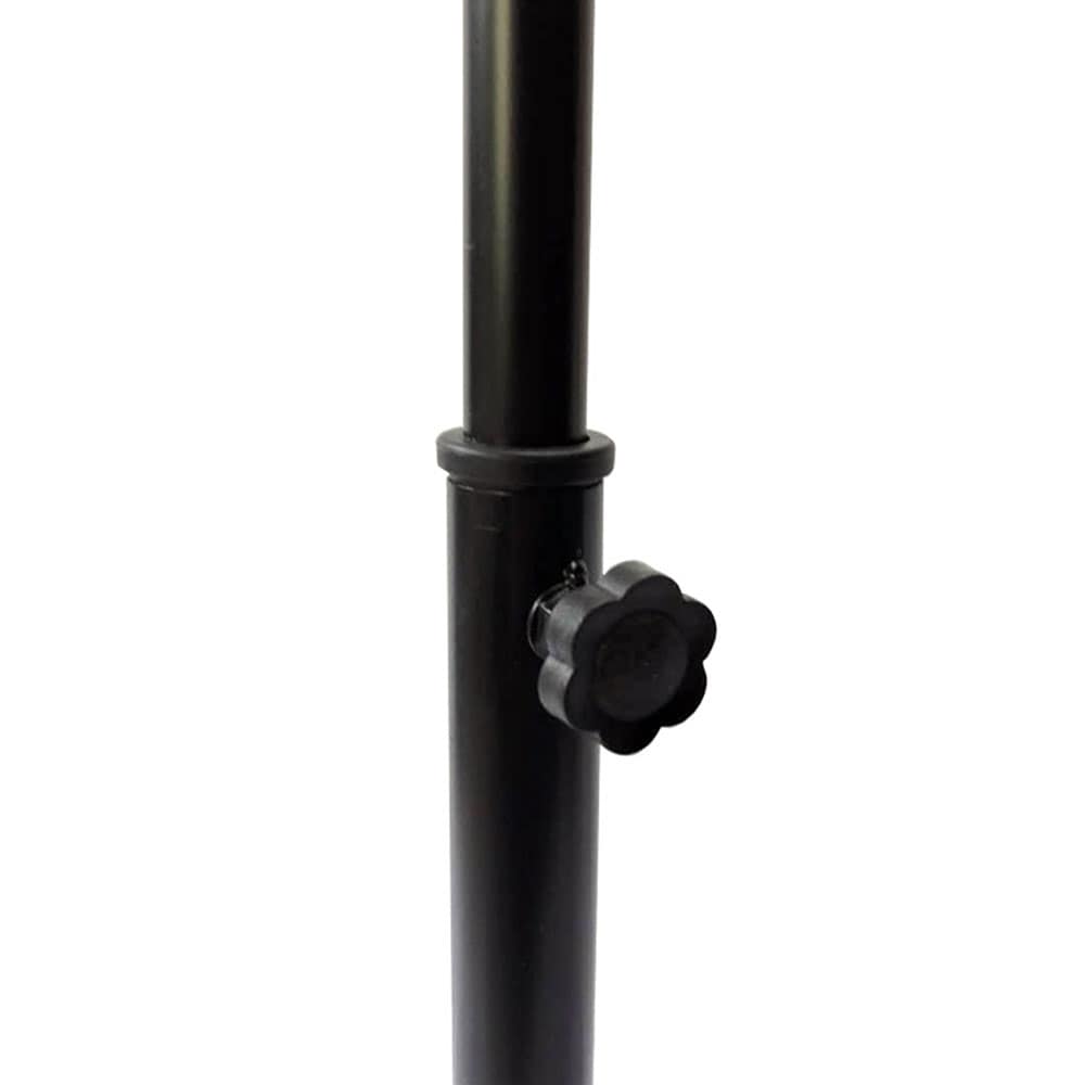 Gitarstativ for 3 gitarer - justerbar høyde 60-105 cm og vippestøtte