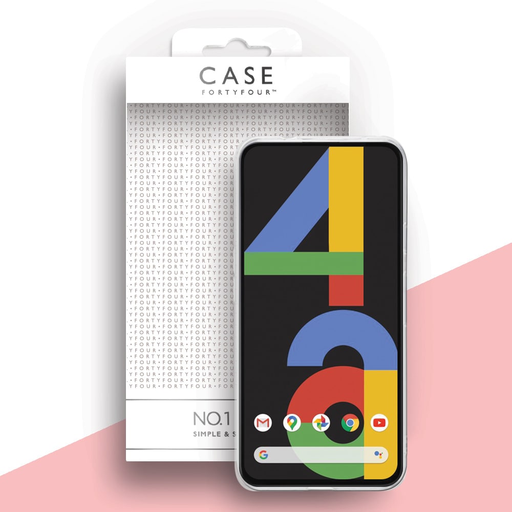 Case FortyFour No.1 Case Google Piksel 4a Gjennomsiktig