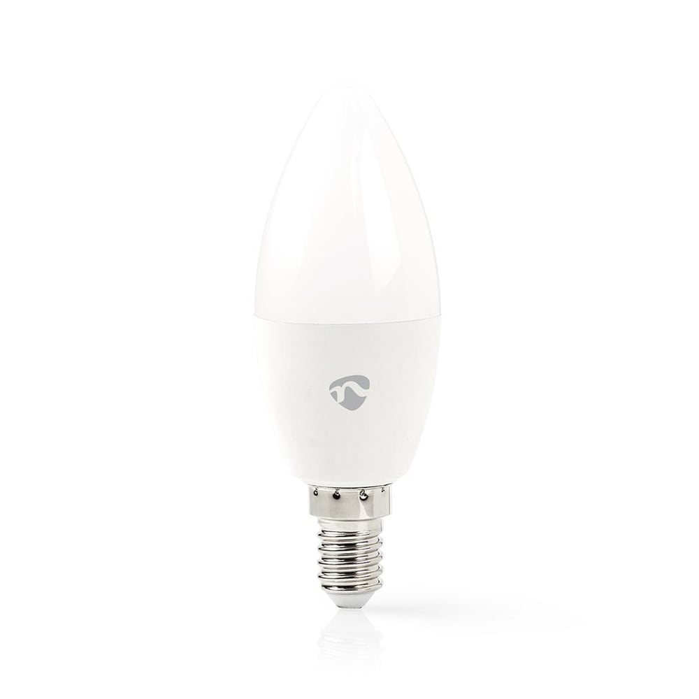 Nedis WiFi Smart LED-lampe E14 Fullfarge og varmhvit