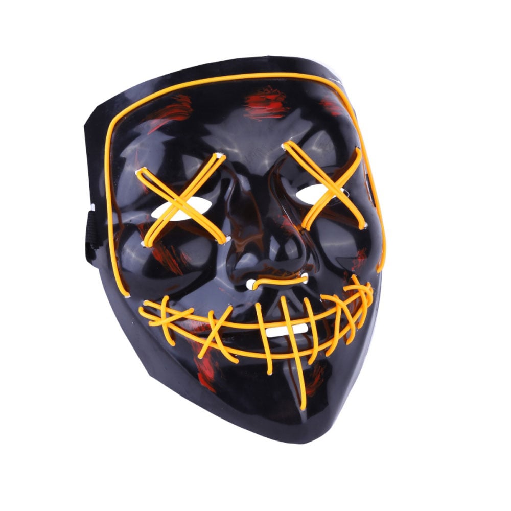 El wire purge led maske - Gul