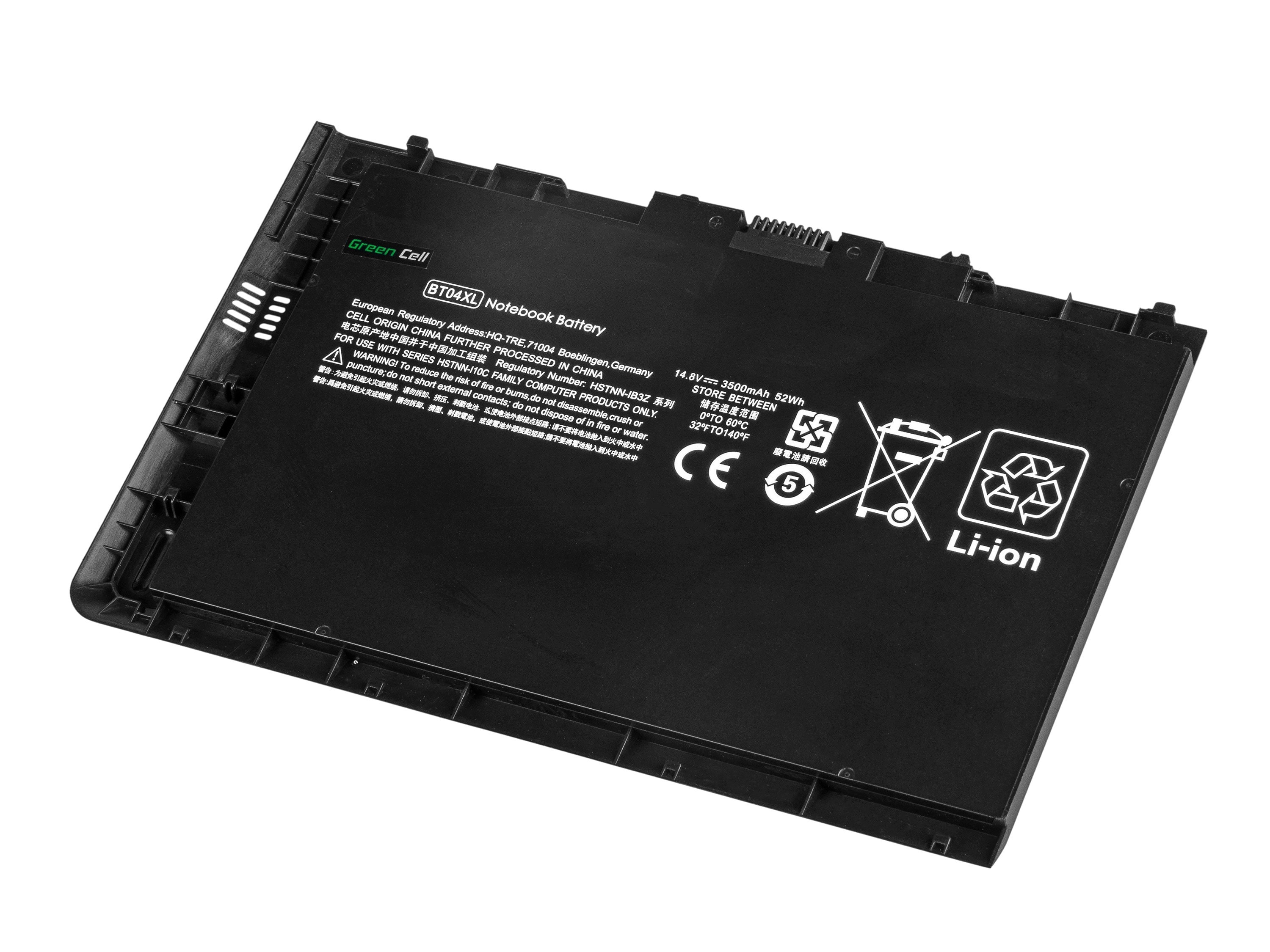 Green Cell laptop batteri til HP EliteBook Folio 9470m 9480m / 14,4V 3500mAh