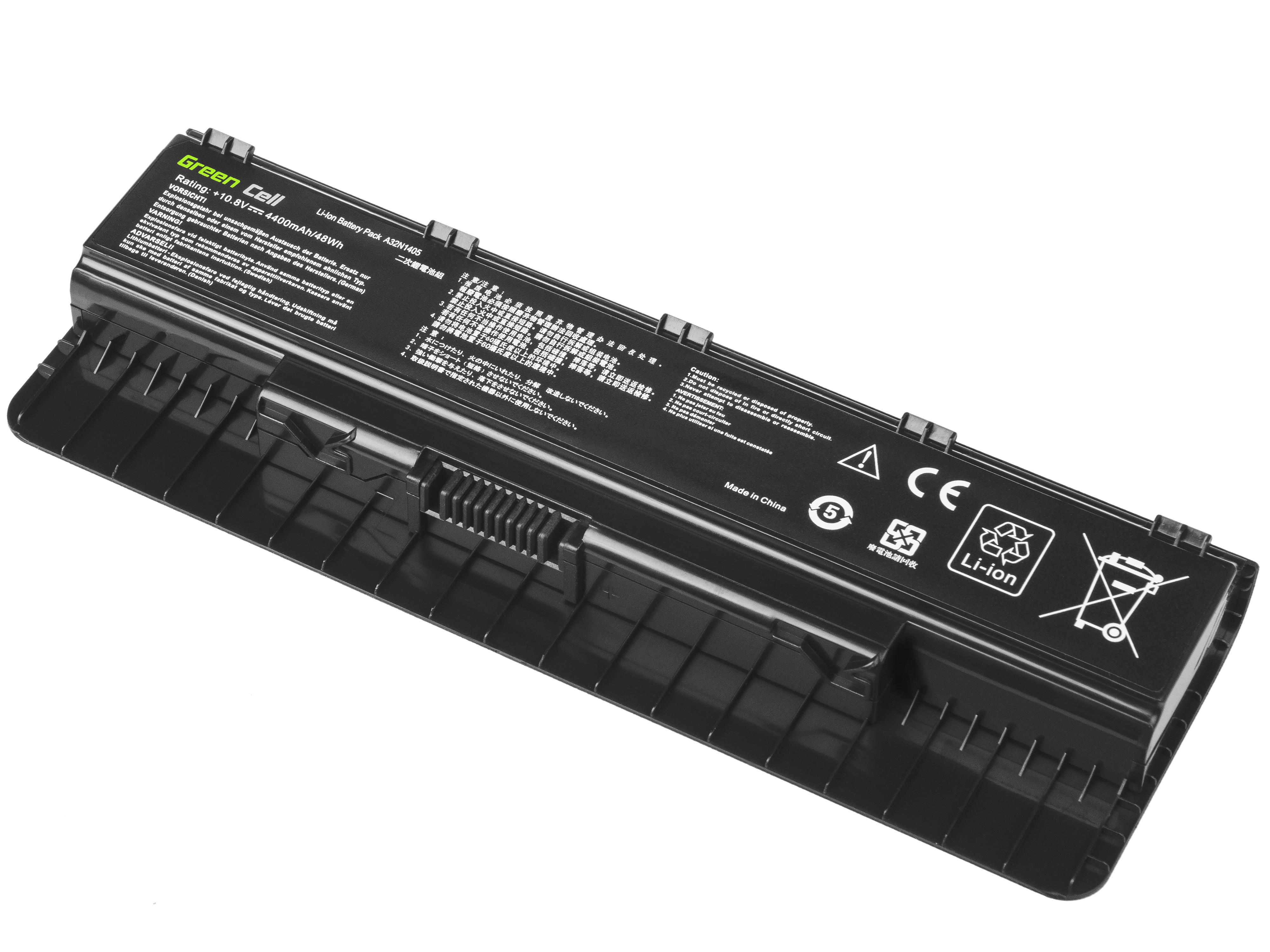Green Cell laptop batteri til Asus G551  N551 N551J N551JM
