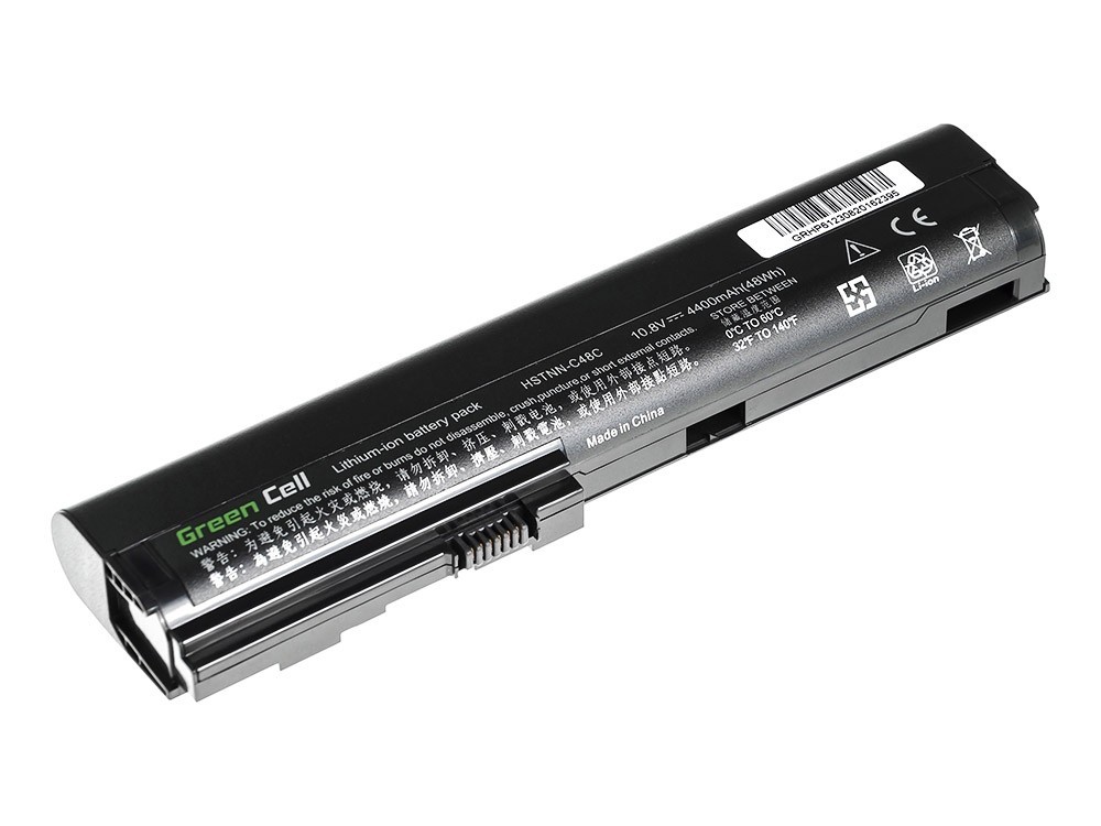 Green Cell laptop batteri til HP EliteBook 2560p 2570p / 11,1V 4400mAh