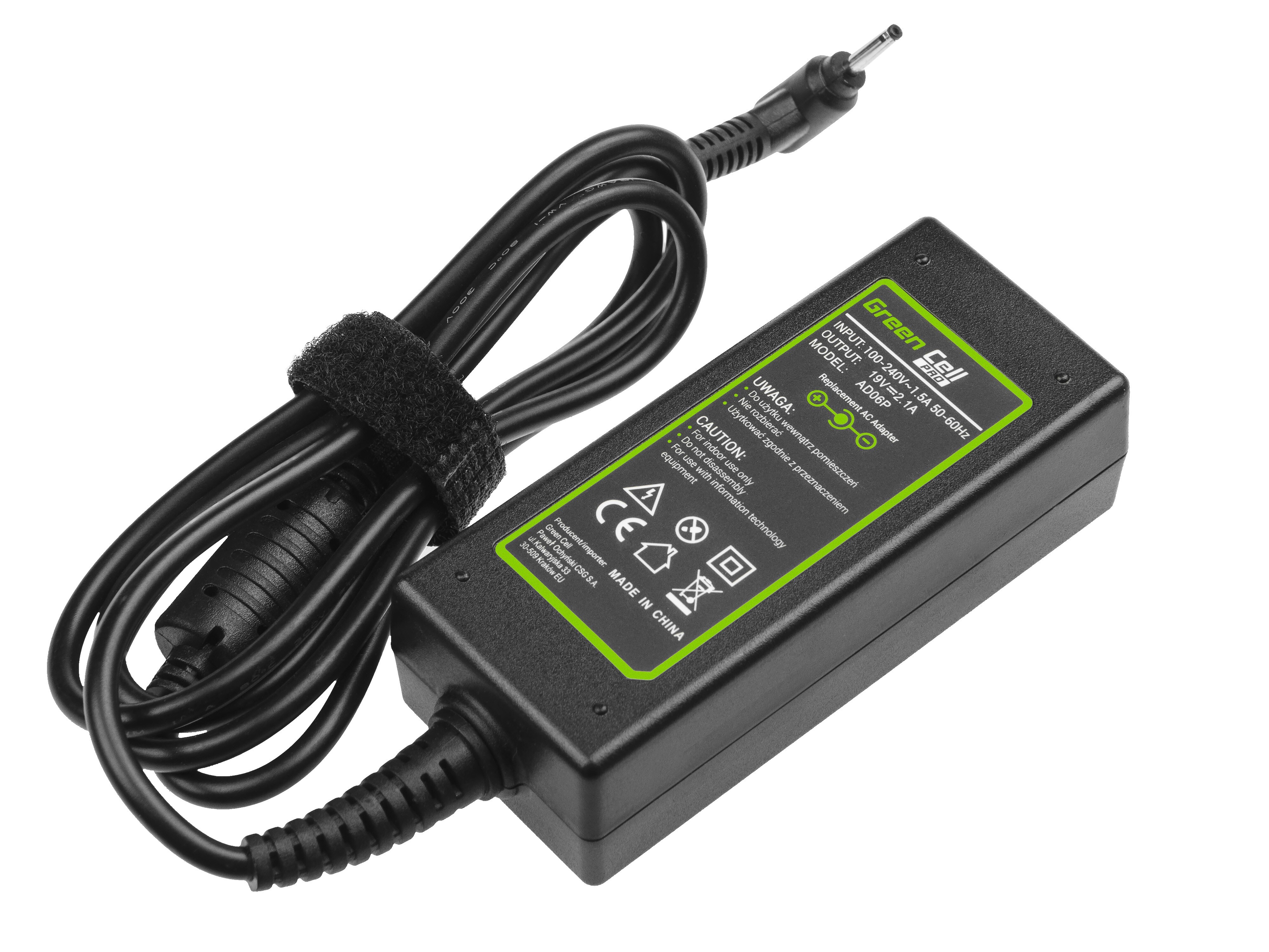 Green Cell lader / AC Adapter til AC Adapter Asus Eee PC 1001PX 1001PXD 1005HA 1201HA