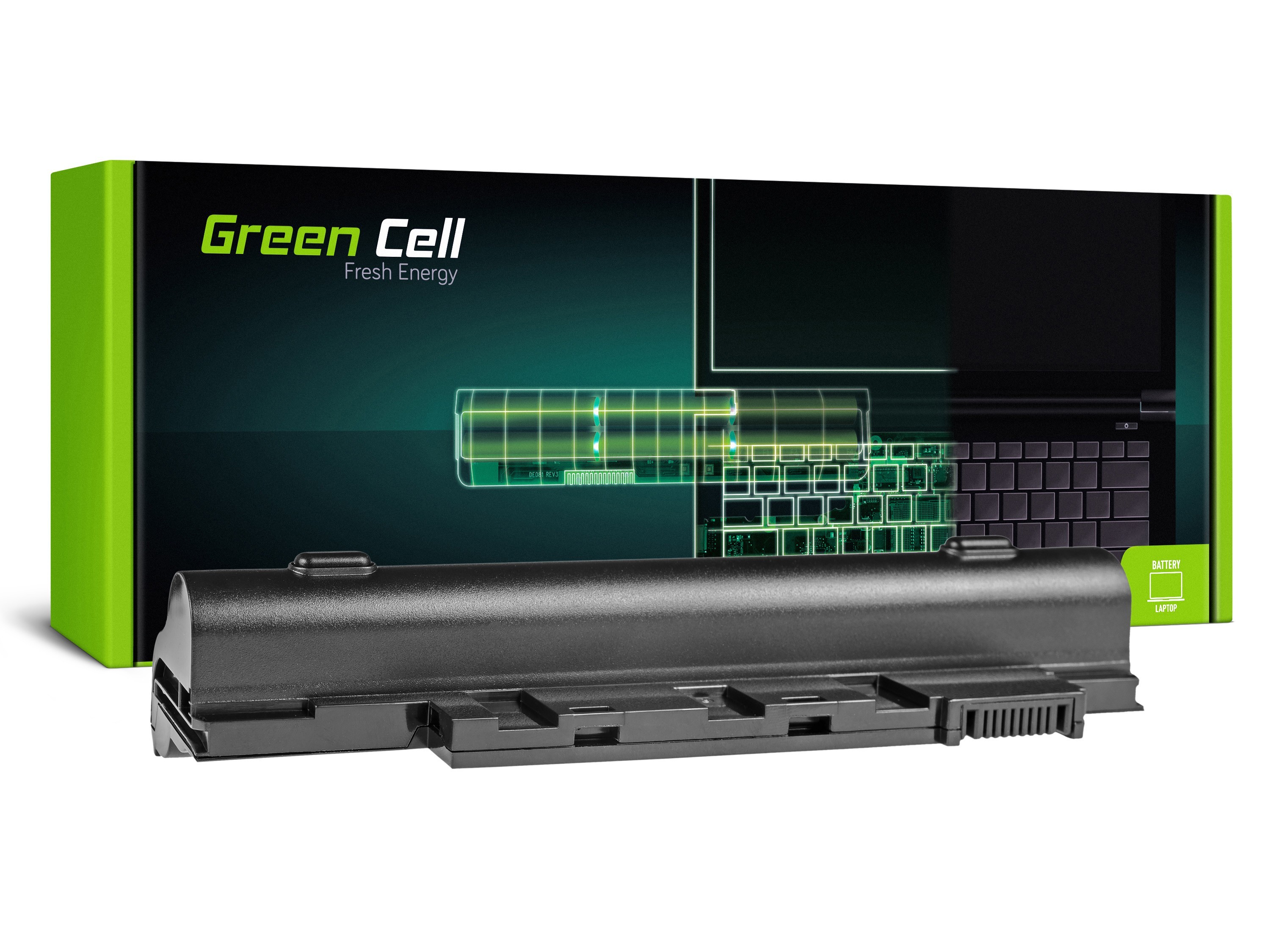 Green Cell laptop batteri til Acer Aspire D255 D257 D260 D270 722 / 11,1V 4400mAh