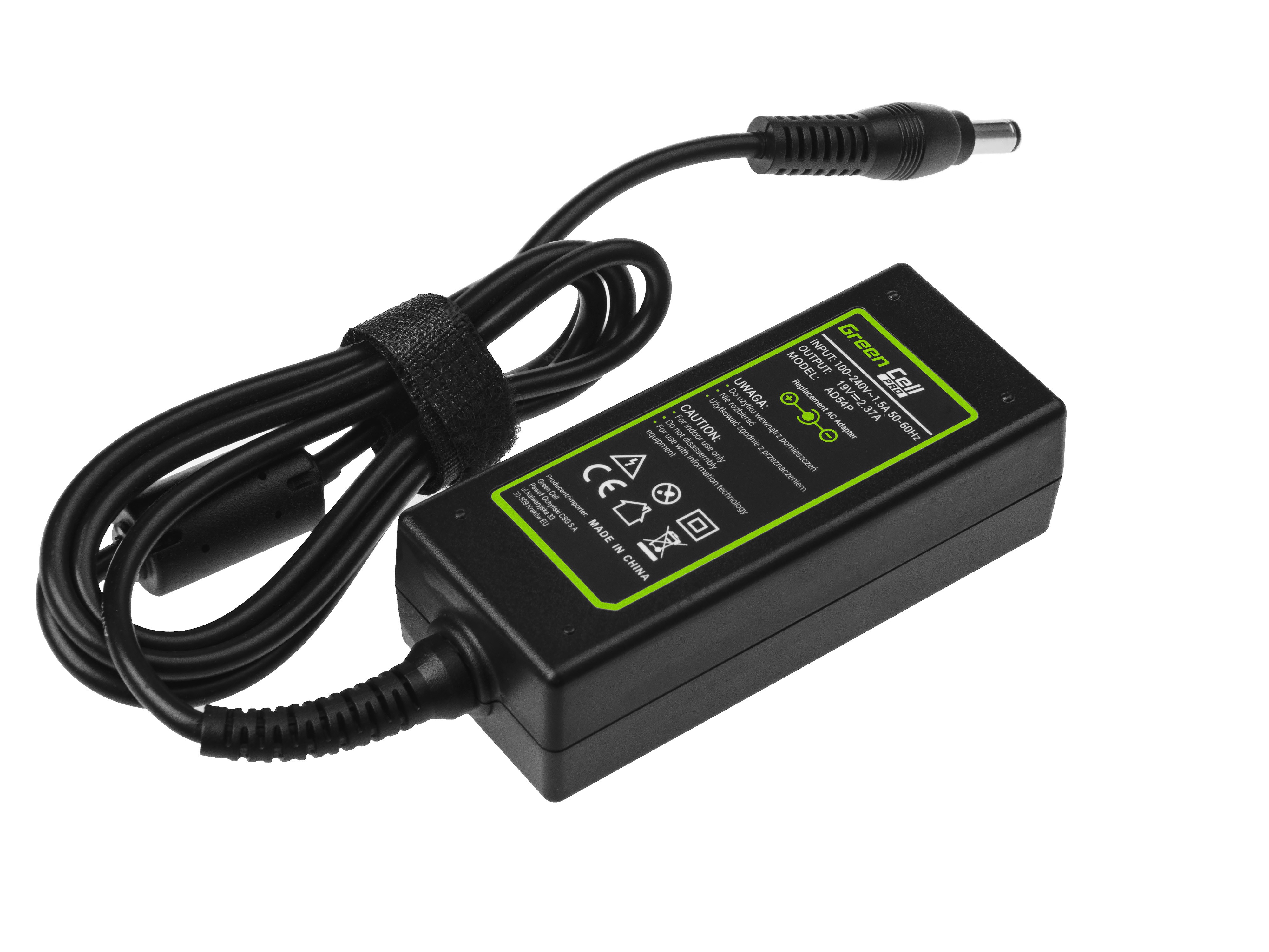Green Cell lader / AC Adapter til AC Adapter Toshiba Satellite C50D C75D C670D C870D
