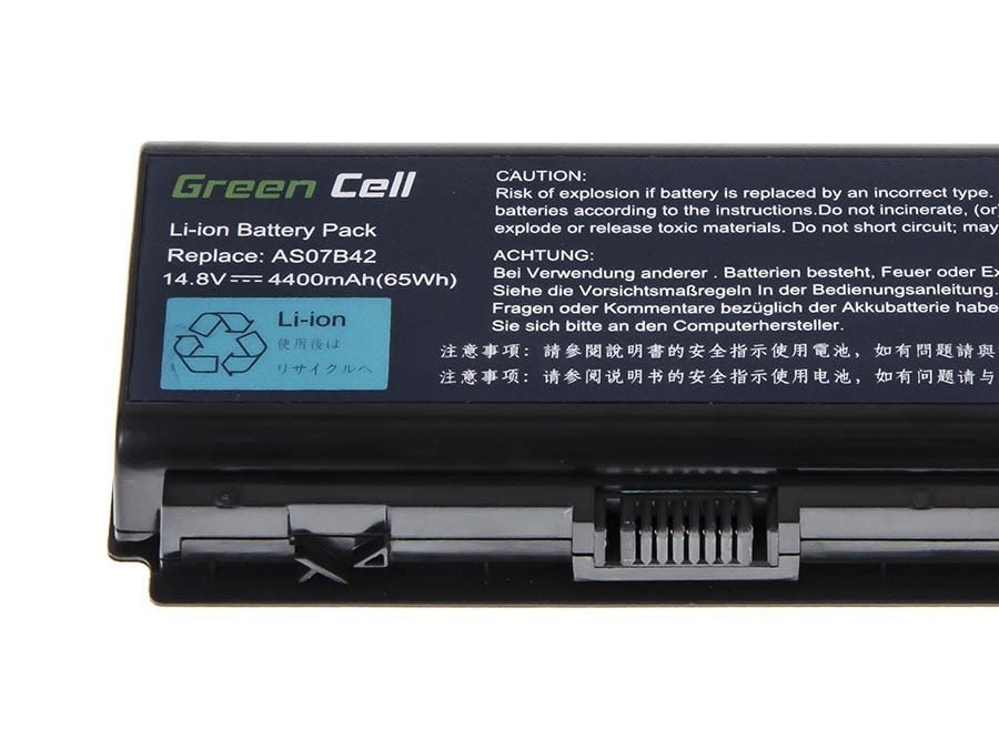 Green Cell laptop batteri til Acer Aspire 5520 AS07B31 AS07B32 / 14,4V 4400mAh