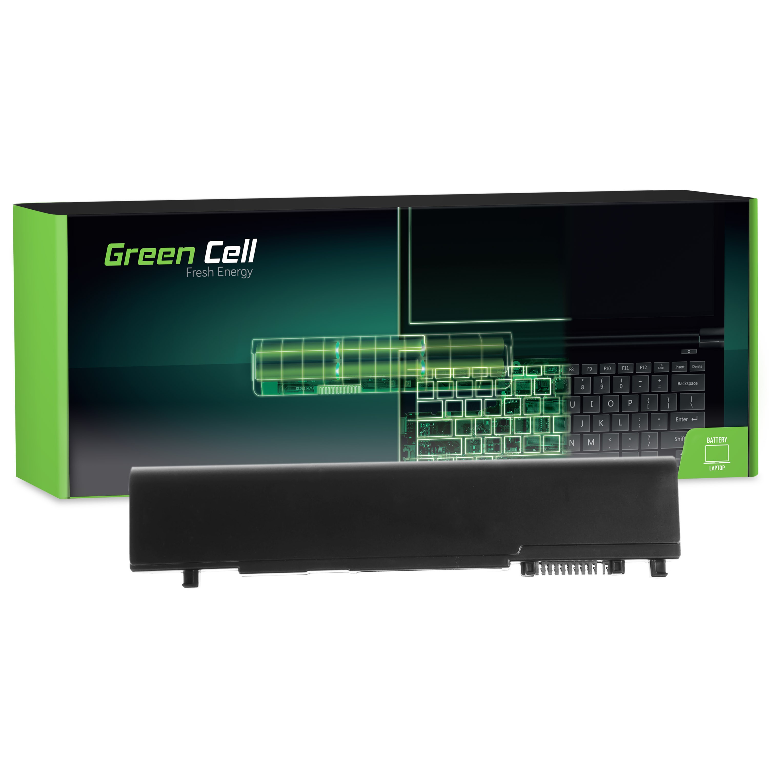Green Cell PRO laptop batteri til Toshiba Portege R700 R830 R705 R835 / 11,1V 4400mAh