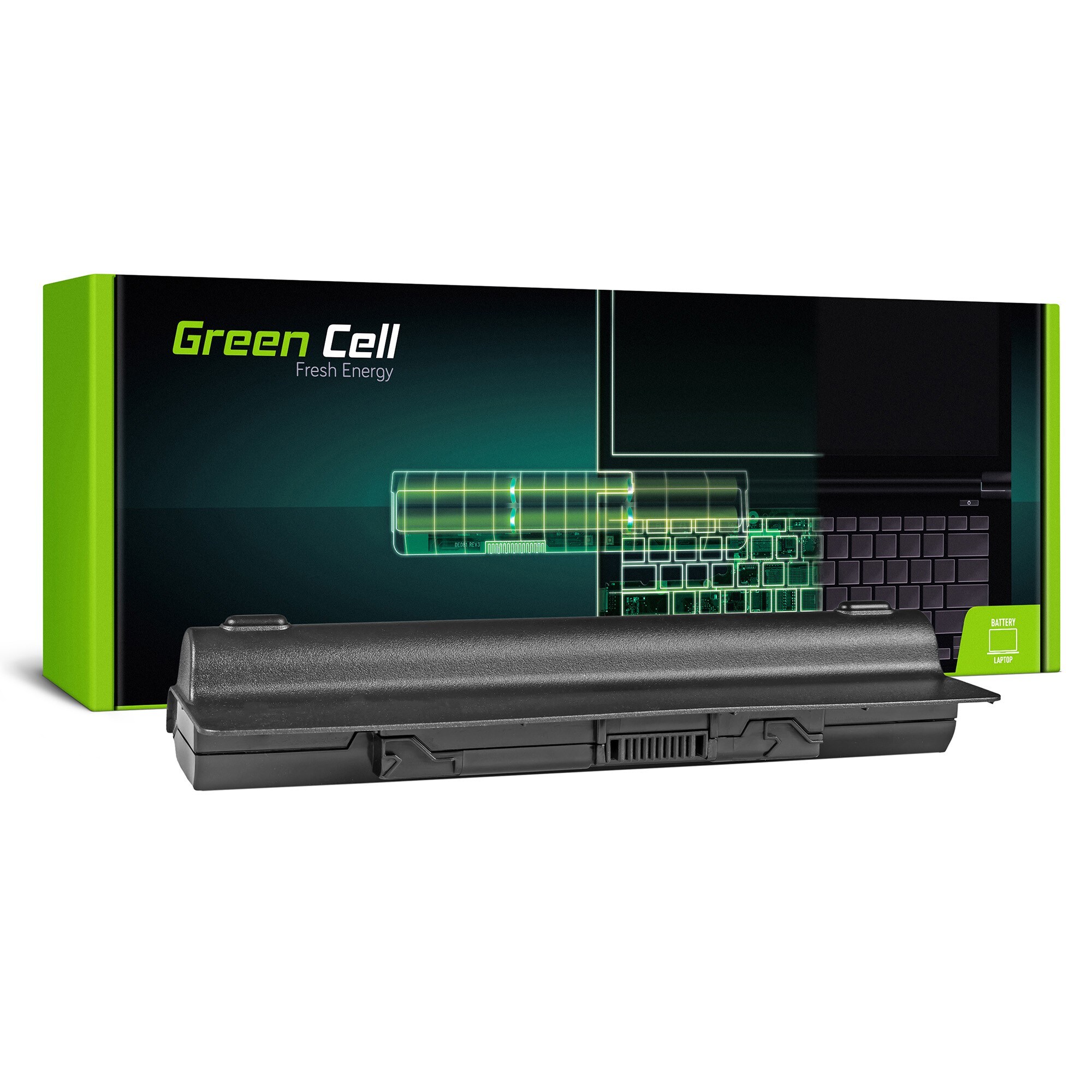 Green Cell laptop batteri til Asus A32-N56 N46 N46V N56 N76 / 11,1V 6600mAh