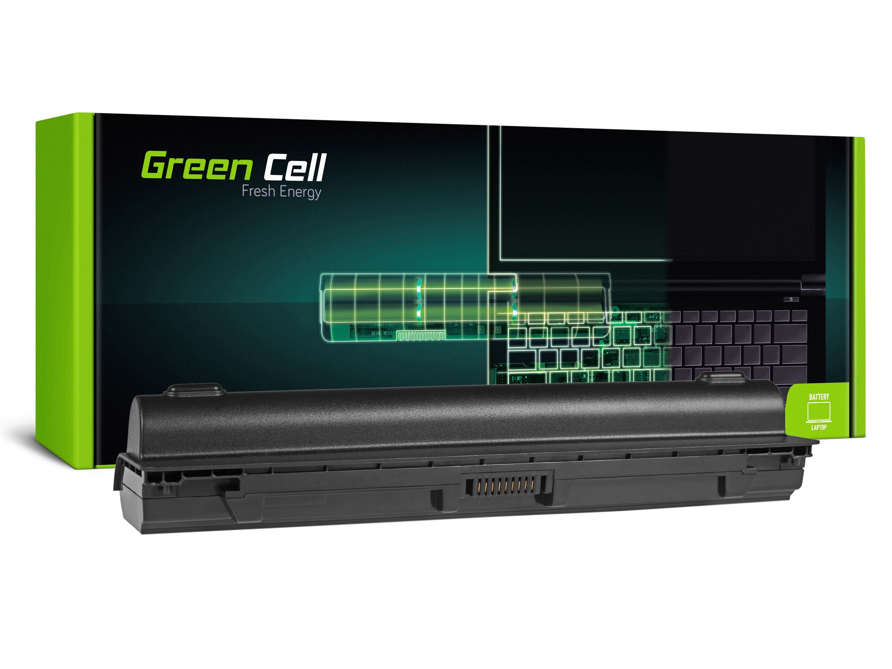 Green Cell laptop batteri til Toshiba Satellite C850 C855 C870 L850 / 11,1V 6600mAh