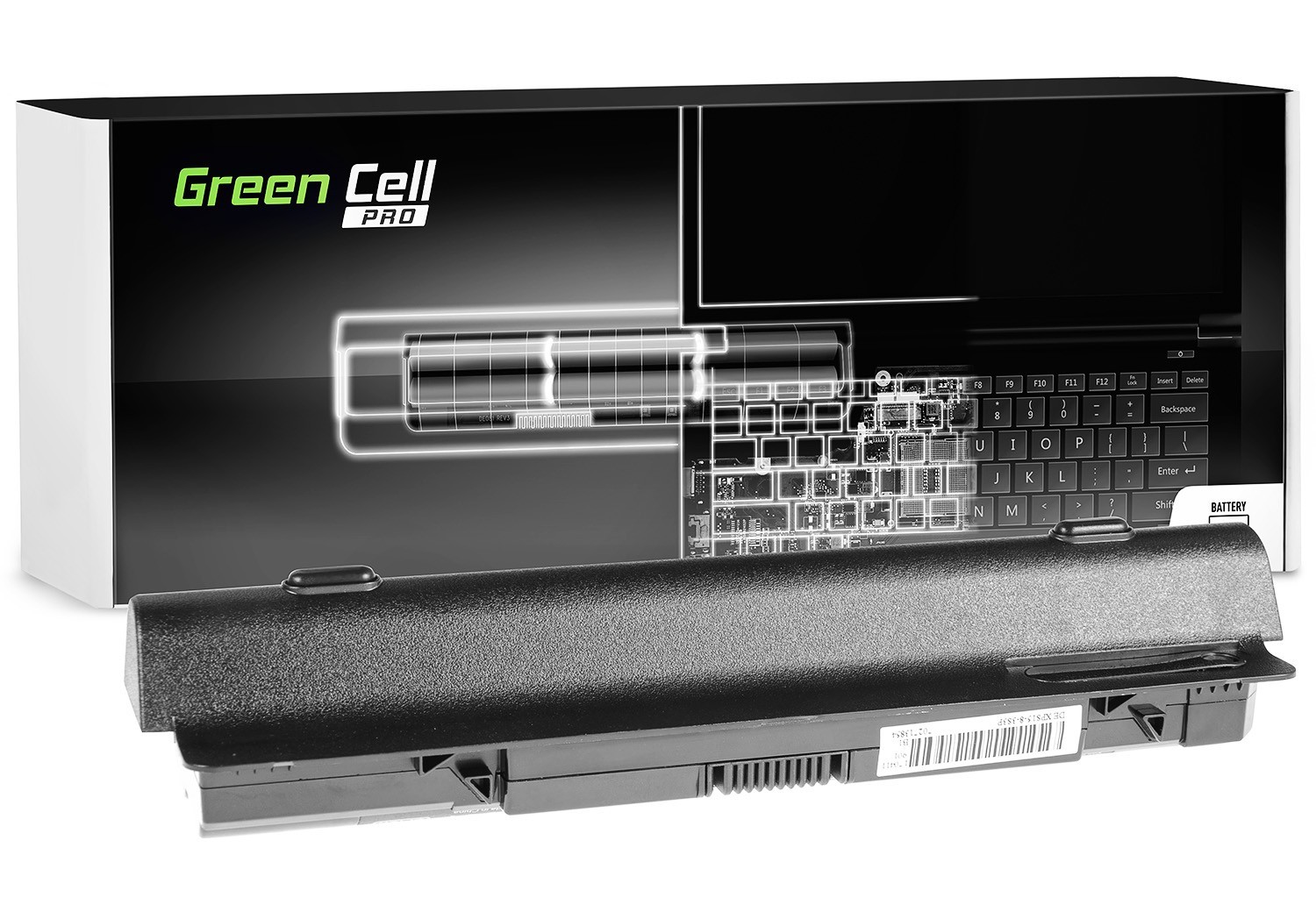 Green Cell PRO laptop batteri til Dell XPS 14 14D 15 15D 17 / 11,1V 7800mAh