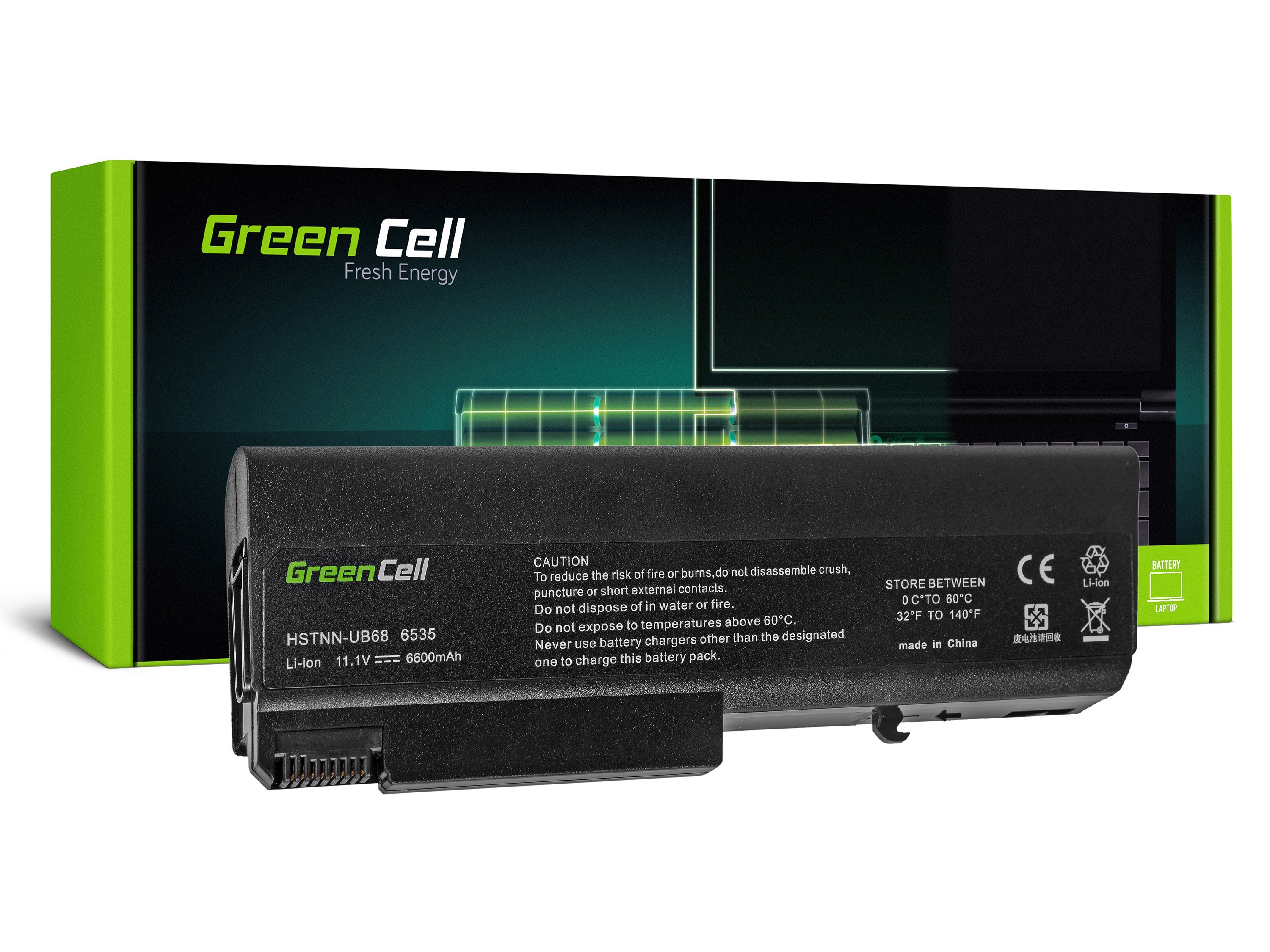 Green Cell laptop batteri til HP EliteBook 6930 ProBook 6400 6530 6730 6930