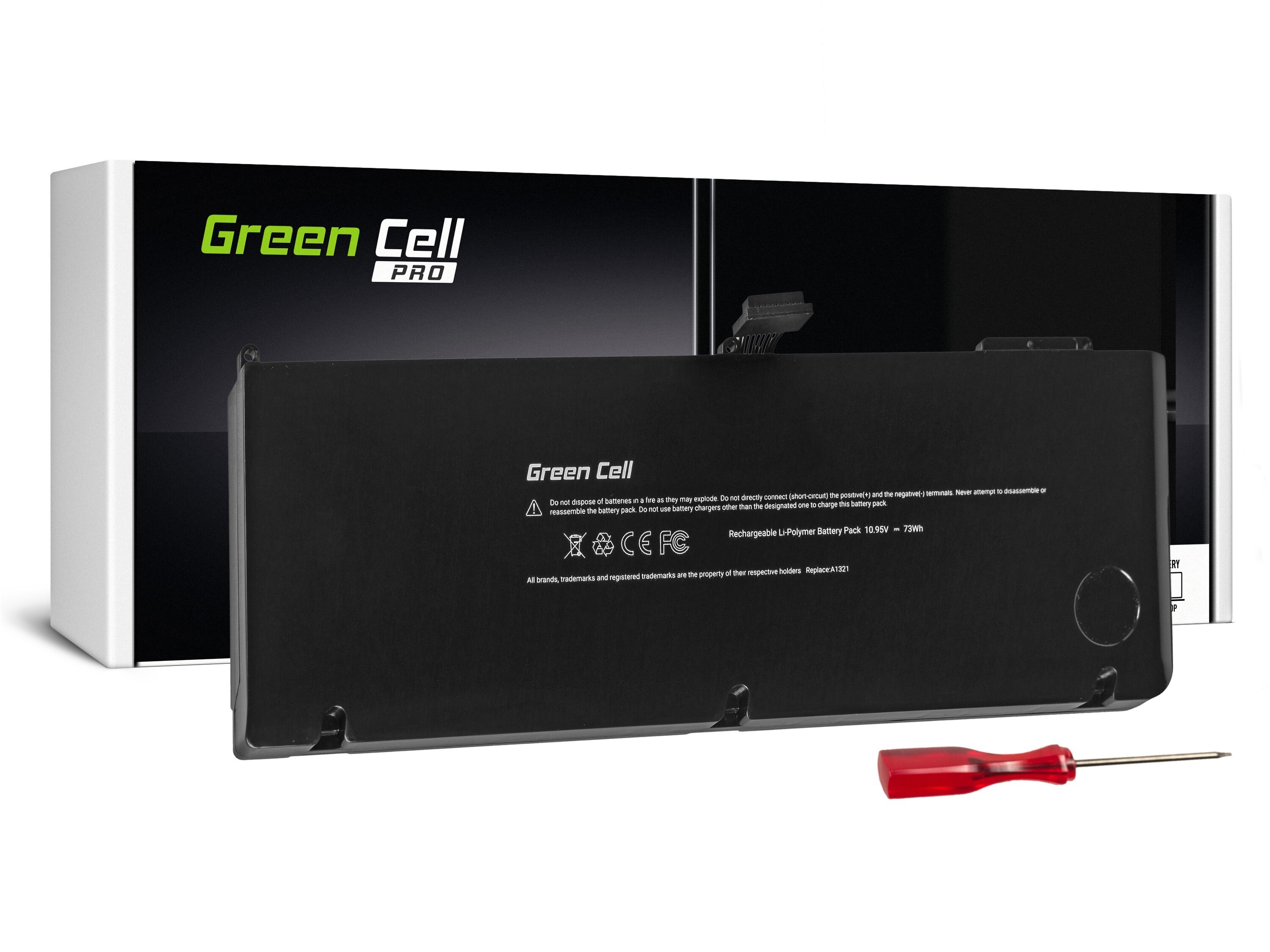 Green Cell PRO laptop batteri til Apple Macbook Pro 15 A1286 2009-2010
