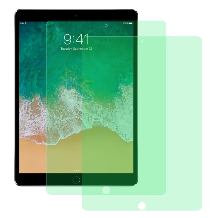 2-pk Temperert skjermbeskyttelse med blålysfilter til iPad 10.2