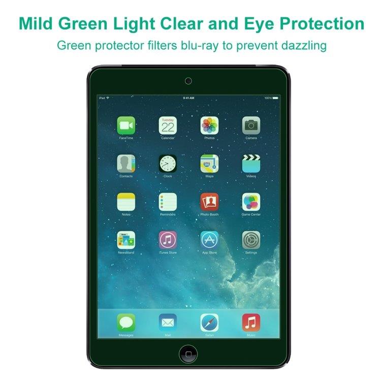 Temperert skjermbeskyttelse med blålysfilter til iPad Mini 3 & 2
