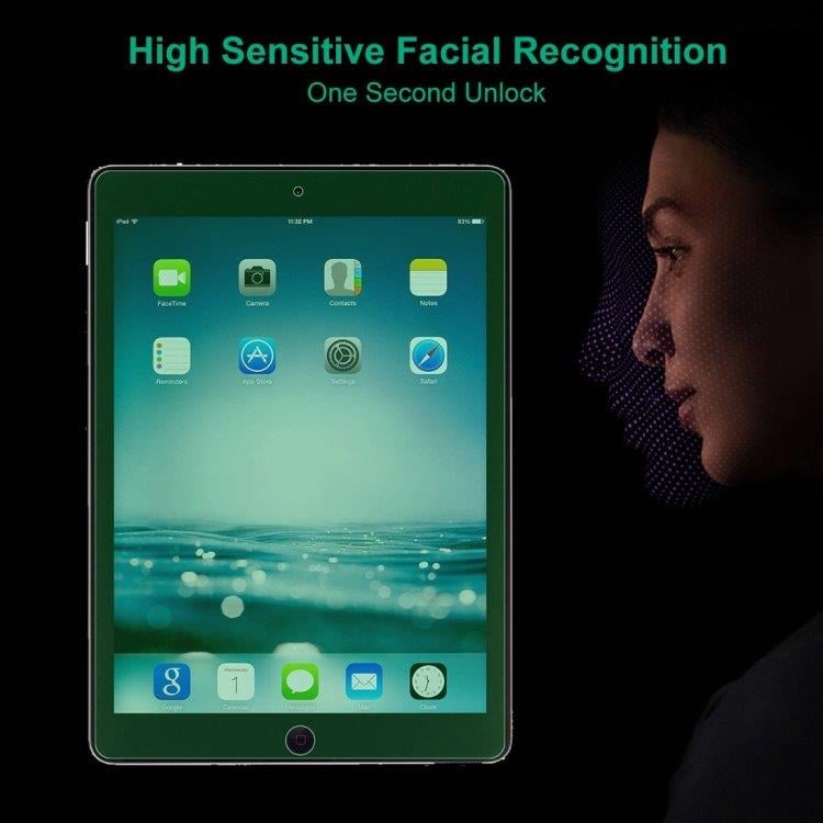 Temperert skjermbeskyttelse med blålysfilter til iPad 9.7 (2018)