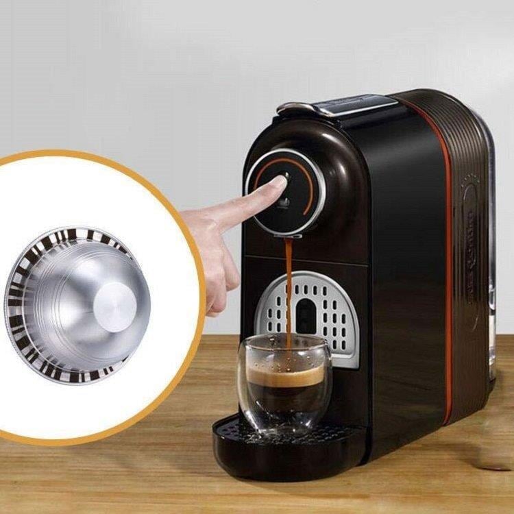 Kaffekapsel med filter til Nestlé Vertuoplus BNV450WHT1BUC1 & Delonghi ENV150