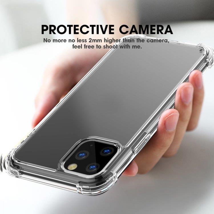 Gjennomsiktig slagbeskyttelse til iPhone 11 Pro Max